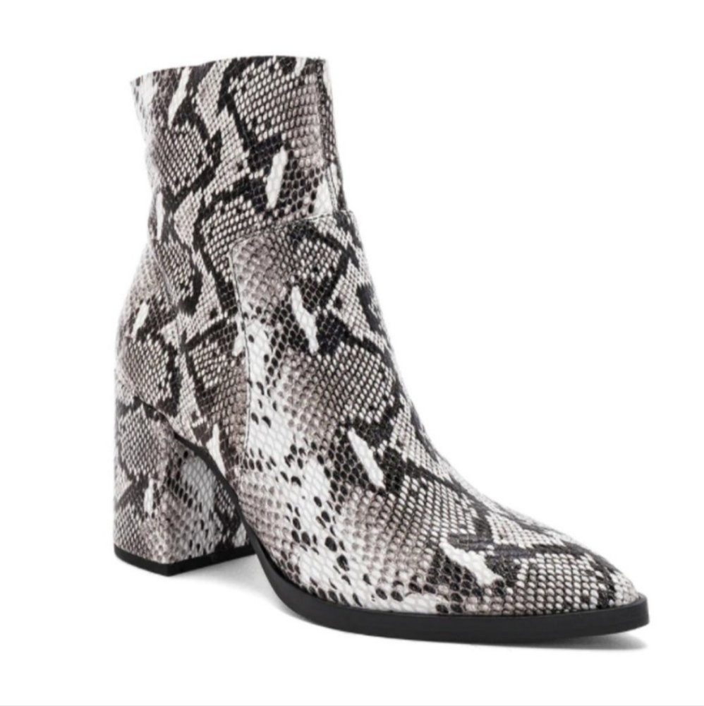 Tony Bianco Snake Print Booties - image 2